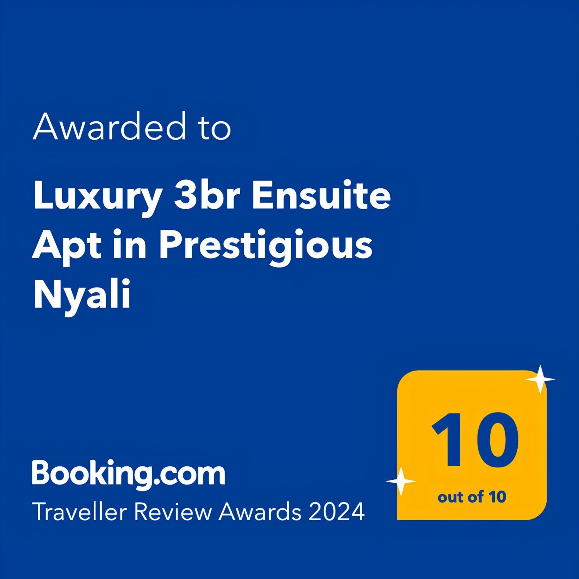 Luxury 3Br Ensuite Apt In Prestigious Nyali Mombasa Esterno foto